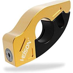 motoboy Motorcycle Brake - Lock Handlebar Grips Lock Anti Theft Heavy Duty Throttle Lock for Motorbike Mopeds with 3 Keys(Golden)
