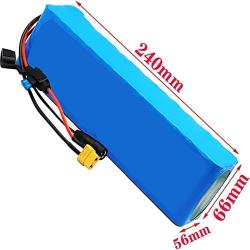 Grideto 48V E-Bike Lithium Ion Battery Pack 25Ah 13S3P 18650 Battery Pack Built in BMS with Charger for 250W-1000W Motor and Electric Bicycle Scooter