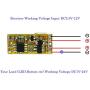 Mini Relay Wireless Switch 12V 433Mhz Remote Control Relay Switch, Secure 1-Channel Micro Receiver with Transmitter System in Latched Mode DC 3.7V 5V 6V 7V 9V 12V