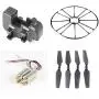 Vehicles-OCS Occus Z5 GPS Foldable RC Drone RC Quadcopter Spare Parts Body Shell propellers Blades Frame Motor Remote Controller - (Color: 4pcs CW CCW Motor)