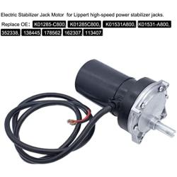 MOCW 138445 178562 352338 Electric RV Trailer Stabilizer Jack Motor Klauber C-800 c800 Motor Replacement Klauber K01285-C800 K01285C800 K01531-A800