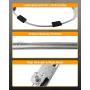 A-Premium Power Window Regulator with Motor Replacement for Jeep Liberty 2006-2007 Front Right Passenger Side (Hole Style)