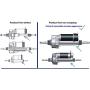 sarach store Electric Bicycle Rear axle Gear Reducer Brush Gear Motor Differential Motor Tricycle Trolley Electric Scooter Driver Shaft