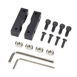 Bilway 2pcs 3D Printer Upgrade Aluminum Alloy Z axis Stepper Motor Holder Mount Rack for Creality Ender 3V2,Ender 3 pro, CR-10 Series