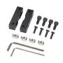 Bilway 2pcs 3D Printer Upgrade Aluminum Alloy Z axis Stepper Motor Holder Mount Rack for Creality Ender 3V2,Ender 3 pro, CR-10 Series