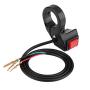 Suuonee Handlebar Switch, 22mm 7/8in Electric 3 Speed Module Handlebar Switch Shift Black for Motorcycle Electronic Bike Scooter