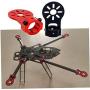 Drone Motor Mount Four Axis Uav Motor Fixed Base Holder Rc Quadcopter Accessories 16mm Red, Drone with Camera Accessories, Mini Drone Parts