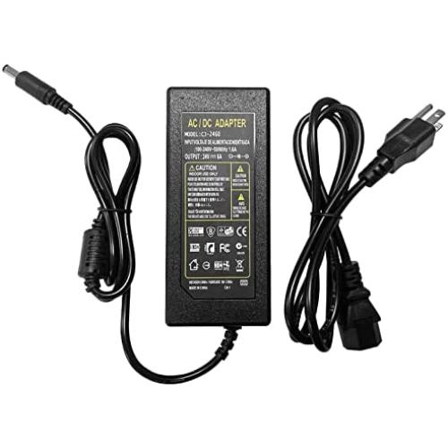 24V 6A 144W AC Power Supply Adapter 6amp 100-240V AC to DC 24 Volt 6Amp 5.5mm x 2.1mm DC Plug, for DC 24V LED Strip Light, CCTV Cameras