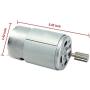 2 Pcs 550 12V 30000RPM Electric Motor High Speed RS550 12 Volt Motor Gearbox Accessories for Power Wheels Children Ride On Car Replacement Parts