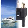 Acouto Male Fuel Tank Connector 1/4 inch Fuel Tank Male Connector Pipe Joint Fit for Yamaha Outboard Motor
