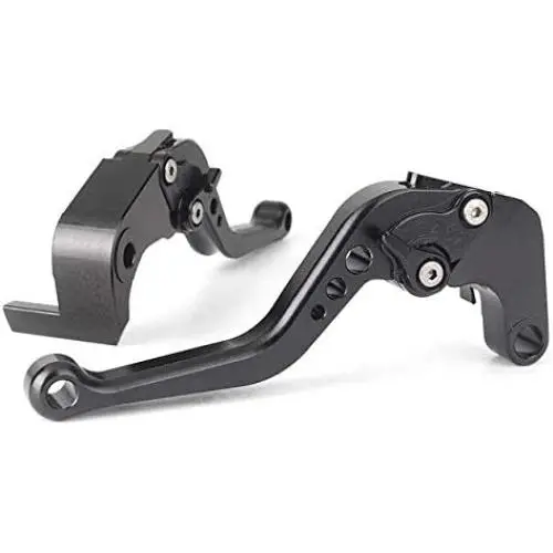 Occus for Suzuki GSXR600 GSXR750 K11 GSXR1000 K9 Brake Clutch Levers Short Adjustable GSXR 600 750 1000 Motor Occus Aluminum - (Color: Null)