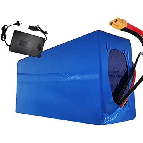 Wnicek 72V Ebike Battery Pack 20AH/ 30AH/ 40AH Waterproof Rechargeable Lithium Battery with Charger Suitable for 2800W 2500W 2000W 1800W 1500W 1200W 1000W Electric Motorcycle Motors