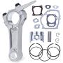 HAISHINE 68MM Piston Ring Connecting Rod Engine Full Gasket Set for Honda GX160 GX 160 5.5HP 4-Cycle Gas Engine Generator Water Pump