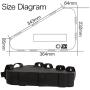 HJGHY Triangle Ebike Battery 52V 20Ah Electric Bicycle Lithium Ion Battery Pack with LED Battery Level Indicator and Charger for 200W 500W 750W 1000W Electric Bike Motors