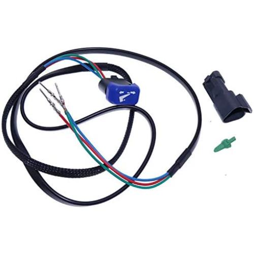 Yixin 5006358 Trim Tilt Switch Compatible with Johnson Evinrude OMC Outboard Motor Side Mount Remote Control Box with PT