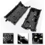 MOSTPLUS Engine Valve Covers Left 13264-AM610 + Right 13264-AM600 Compatible with 03-06 Nissan 350Z 03-06 G35 V6 3.5L (Set of 2)