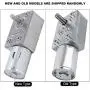 DC 12V Electric Motor Reversible High Torque Turbo Worm Electric Geared Gear Box Reduction Electric Motor(20RPM)