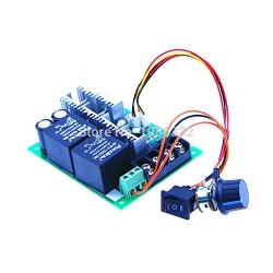 Laliva Tool - WS16 10-50V 2000W 40A DC Motor Speed Controller Brush Motor PWM Forward Reversing Control Regulator Switch 10V 12V 24V 36V 48V