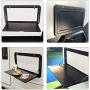 yeshine RV Table RV Foldable Picnic Table Motorhome RV Folding Wall Table，RV Folding Wall-Mounted Drop-Leaf Table External Lockable Wall Table Aluminium Alloy Floating Wall Table For Campervan Trailer