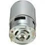Xuulan Xianglaa-Motor 775 DC Motor DC 12V-36V 3500-9000 RPM, Ball Bearing Large Torque High Power Low Noise Motor Silver,