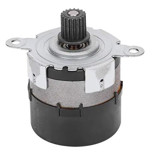 Micro Servo Motor with Rotary Encoder 100 Line Port, Dual Channel High Precision Control Metal Gear Motor, No-load Speed 12V-3100RPM 24V-6100RPM for RC Toy Remote Control(24V)