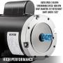 Mophorn 1 Hp Electric Motor 1725RPM 56C Frame Single Phase Industry AC Motor 11.2-5.6A 115V 230V Air Compressor Motor