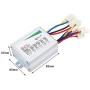 Yosoo Health Gear Electric Motor Controller, Scooter Speed Controller, 48V 500W Motorcycle Speed Brush Controller for Electric Bicycle Scooter E-Bike