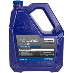 Polaris Snowmobile Blue Synthetic Blend 2-Cycle Oil, 2-Stroke Engines