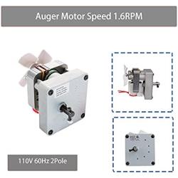 Auger Motor ,Grill Induction Fan Kit ,Fire Burn Pot and Hot Rod Ignitor,Replacement Parts with Screws and Fuse for Traeger and for Pit Boss Wood Pellet Grill,Drive Motor and Combustion Fan Ignitor Kit