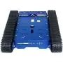 Robot Chassis Smart Robot Car Chassis Kit Aluminum Alloy Tank Chassis with 2WD Motors for Arduino/Raspberry Pi DIY Remote Control Robot Car Toys