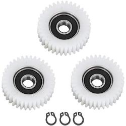 SH-RuiDu 3PCS Nylon Drive Gear 36T Planetary Gears E-Bike Wheel Hub Motor Planetary Gears W/Bearing Equipment Tool Accessory