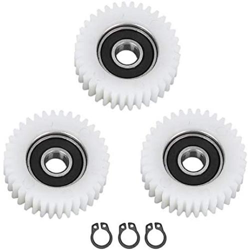 SH-RuiDu 3PCS Nylon Drive Gear 36T Planetary Gears E-Bike Wheel Hub Motor Planetary Gears W/Bearing Equipment Tool Accessory