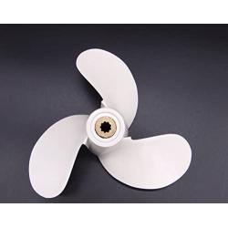 SouthMarine Boat Engine 7 1/4X6-BS 6L5-45943-00-00 F2.6-03010000 Propeller for Yamaha Parsun Makara 2.5HP 3HP 4HP 5HP F2.5A 3A Malta Outboard Motors 7.25x6
