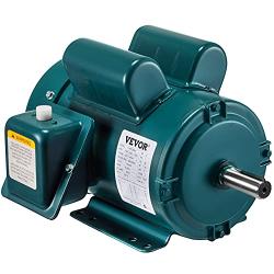 Mophorn Electric Motor 2Hp 143 5T Frame Single Phase Motor 1800 RPM 60Hz Air Compressor Motor AC 115V 230V Suit for Agricultural Machinery and General Equipment
