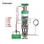 GOESC VESC 4.12 Electronic Speed Controller Compatible with Benjamin Vedder FOC 60V 50A 12S for DIY Electric Skateboard,eskate Longboard,ebike,Scooter DC Brushless Motor Control