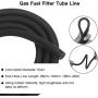 GREHUA Gas Fuel Filter Tube Line with Gas Inline Fuel Filter for GY6 50cc 90cc 110cc SSR110 SSR125 XR50 CRF50 Taotao Apollo Pitster Pro Roketa Baja Jonway Scooter Pit Dirt Bike Moped Motorcycle Parts