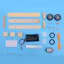 WaNana Electric Propeller Taxiing Aircraft-Electric Motor Physical Science Toys-DIY Wooden Science Experiment Kits-Circuit Building STEAM Toys for Kids Fashion