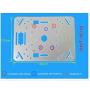 Premium Smart Metal Robot Chassis Kit Tank Tracked Car Platform with DC Motor for Arduino Raspberry Pie MicroBit Remote Control, T101 2-Layers DIY Robotic Part ROS AI STEAM Projects Education RC Toy