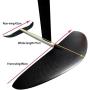 CISIMOVE Exclusive Big Wing Full Carbon SUP Hydrofoil with Aluminum Parts for Surf Foil