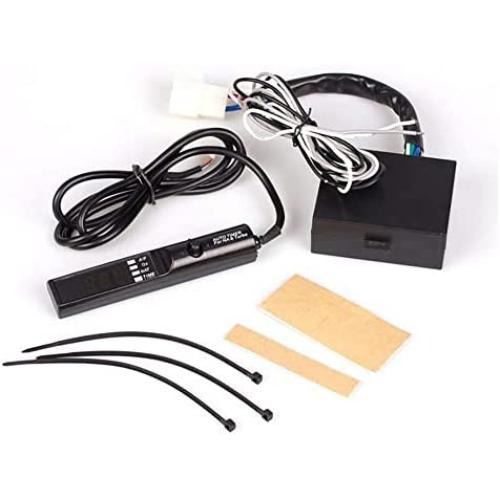 MASO 12V Red Vehicle Car Flameout Delay Turbo Timer,LED Display, Auto Device Black Pen Control