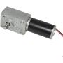 Electrical Motor 12V Reversible 27RPM PMDC Worm Geared Motor with Metal Gear Reducer Gearbox