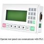 WagNian PLC All-in-one Controller,OP320- A-1-10MR, DC 24V Machine Operate Text Display Panel, 20 Keys Relay Output, LCD Screen Stepper Motor Control for CNC Router Engraving Milling, White, Standard
