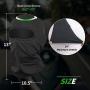 LONGKING Balaclava Face Mask for Men and Women – Skiing, Snowboarding, Motorcycle, UV Protection & Wind Protection