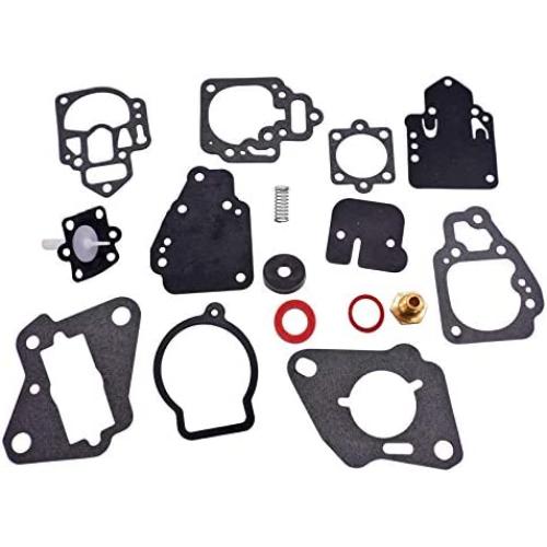 Carburetor Rebuild Kit,Gasket and Diaphragm Kit 1395-9761 1 1395-9725 1395-97611 for Mercury Marine 6-25HP 2cyl