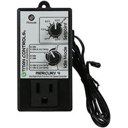 Titan Controls Mercury 4 - Day/Night Multi-Function Fan Speed Controller, 120 V