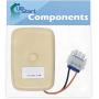 WR60X10141 Evaporator Fan Motor Replacement for General Electric A3316ABSERWW Refrigerator - Compatible with WR60X23584 Fan Motor - UpStart Components Brand