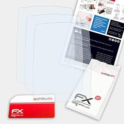 atFoliX Screen Protection Film Compatible with TwoNav Aventura Motor Screen Protector, Ultra-Clear FX Protective Film (3X)