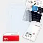 atFoliX Screen Protection Film Compatible with TwoNav Aventura Motor Screen Protector, Ultra-Clear FX Protective Film (3X)