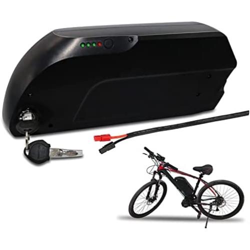 Jieoto E-Bike Pedelec Battery 48V 17Ah Ebike Lithium Ion Battery with 2A Charger BMS, Suitable for 250W/350W/500W/750W/1000W Motors, More Suitable for Modification