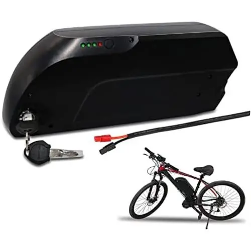 Jieoto E-Bike Pedelec Battery 48V 17Ah Ebike Lithium Ion Battery with 2A Charger BMS, Suitable for 250W/350W/500W/750W/1000W Motors, More Suitable for Modification